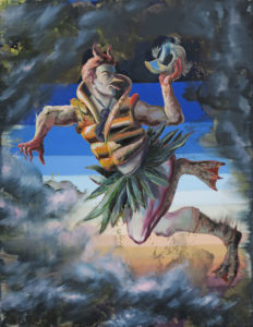 Mephisto, oil on canvas, 160x140cm, 2020